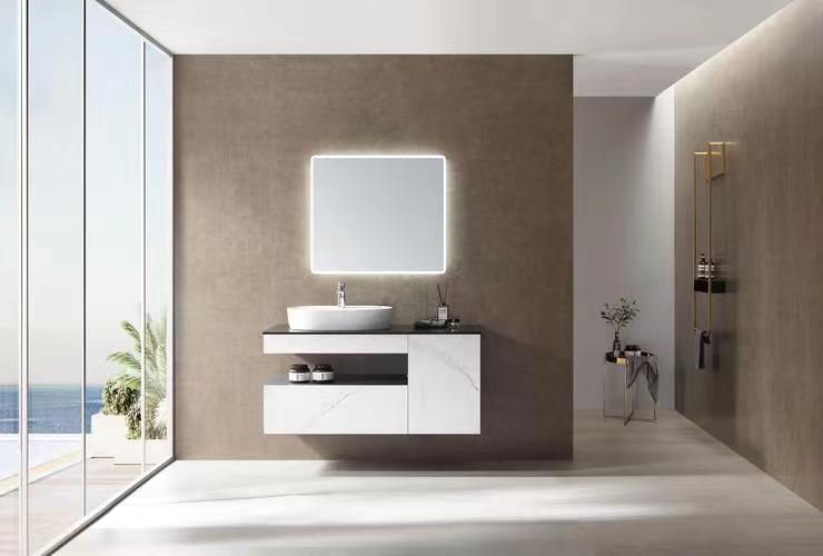 YALIG Project Silver Mirror Bedroom and Bathroom Furniture for Customizable Design