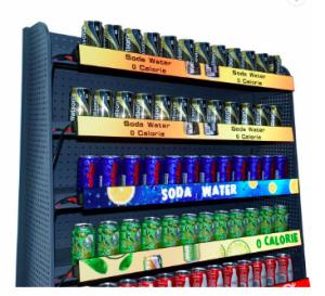 Quality LONGVISION Digital Shelf Led Screen Display TV Supermarket Ultra Slim wholesale