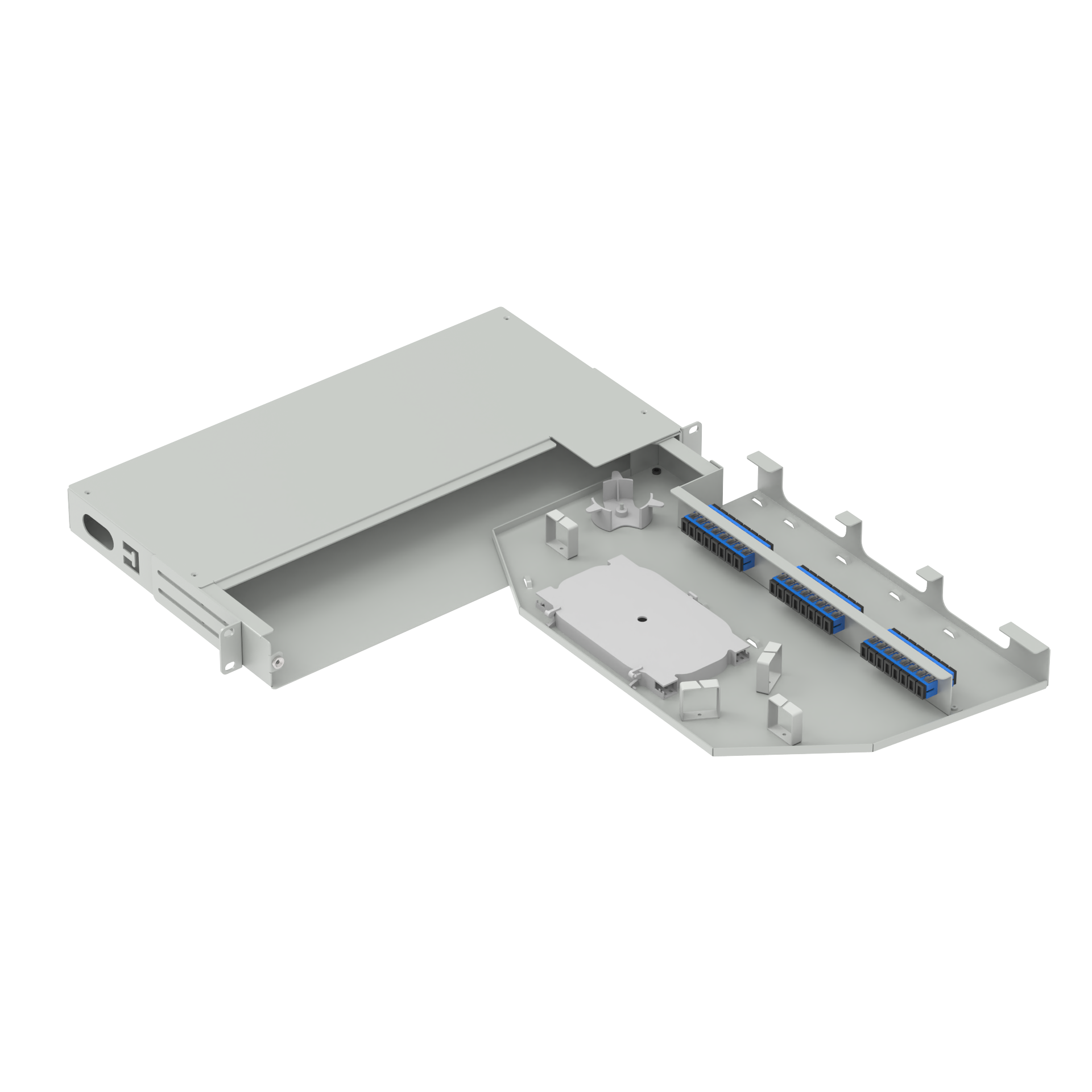 Sub Optic Distribution Frame 24 Cores Swing Patch Panel for Network FTTH Data Centers