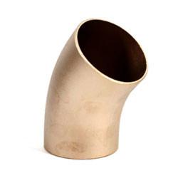 China LR 45 Degree Elbow 1/2''- 36 Pipe Fittings CuNi 9010 Copper Nickel Elbows on sale
