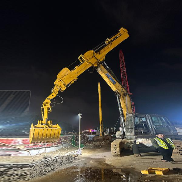 High Productivity Excavator Telescopic Arm For Cat Komatsu Hitachi CAT320 CAT330