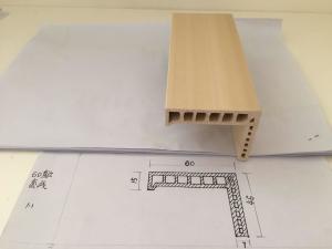 Quality WPC Door Frame Architrave Waterproof Fire Rated Heat Transfer Surface Finishing wholesale