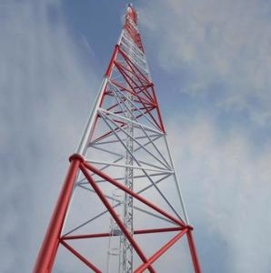 Quality GB / ANSI / TIA-222-G GSM Telecommunication Steel Tower wholesale