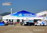 40m Clear Span Aluminum Trade Show Outdoor Exhibition Tents Portable Fire