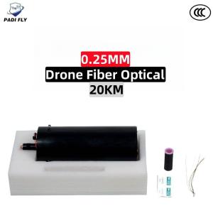 Quality Lightweight 0.25mm 20km Long Distance Fpv Drone Fiber Optical for Fiber Image Data Transmission wholesale