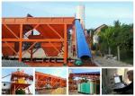 HZS120 Compact Ready Mix Concrete Plant , Precast 120m3/H Concrete Mixing Plant