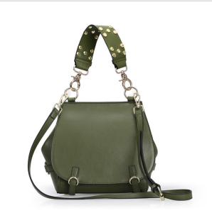 Quality Pure Leather Rivets Bags for Women Fashion Designer Handbags wholesale