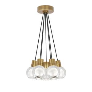 Quality 18W Crystal Brass Chandelier Indoor 7 Light Globe Chandelier wholesale