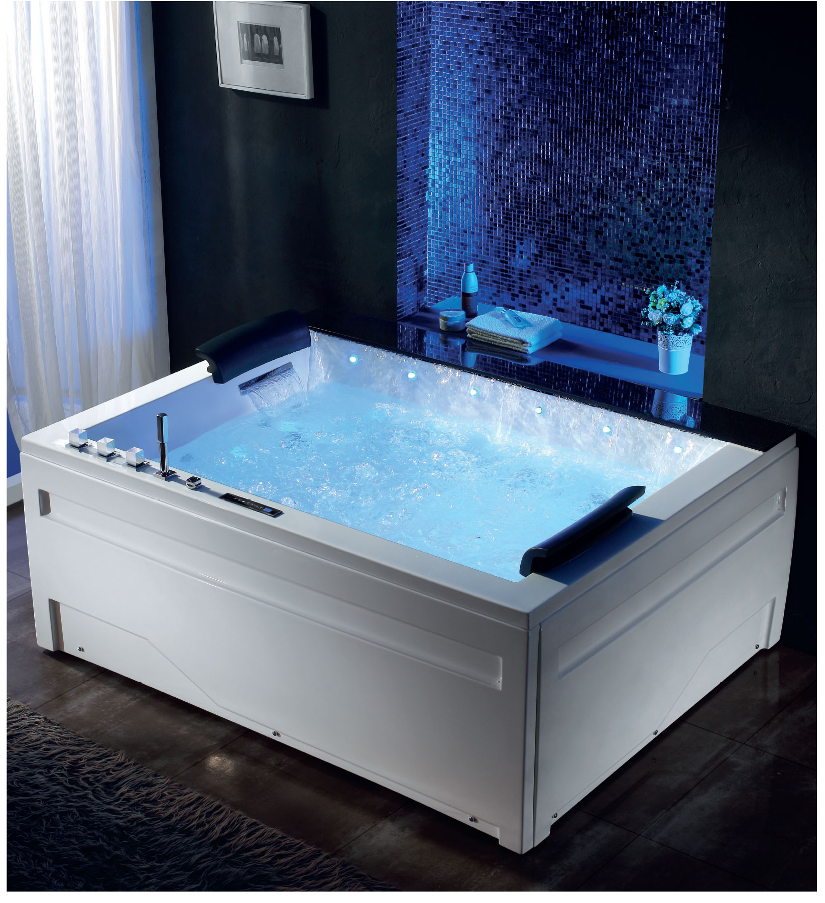 Thermal Air Massage Bathtubs Drop In 1800 X 700 Indoor Bathroom Endless
