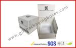 Custom Cardboard Cosmetic Packaging Boxes , Offset Printed Grad Board Magnetic