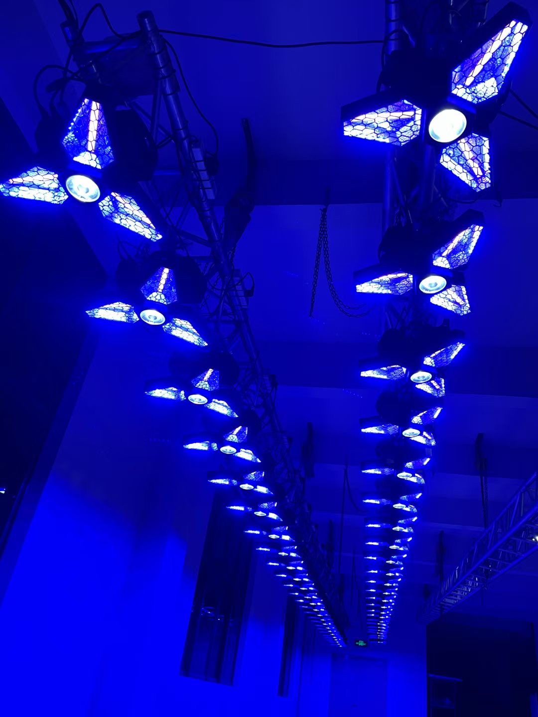 250W Head Stage Effect Lighting DJ Disco Stage Lights for Disco Party Retro Light