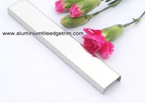 China U Shaped Stainless Steel Listello Tile Trim For Wall Dividing Decoration on sale