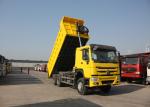 High Efficiency Heavy Duty Dump Truck / Ten Wheeler Dump Truck For Construction