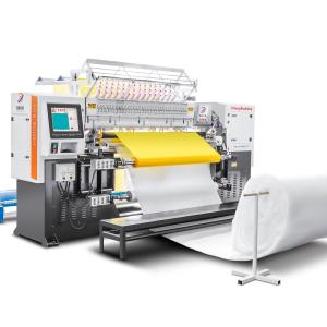 Quality 4.5Kw Automatic Computerized Quilting Embroidery Machine Double Row wholesale