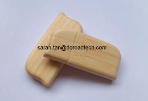 Quality Real Capacity USB Flash Drives made by Wood, Original Wood Color wholesale