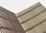 Antique Brass Ss316 Architectural Woven Metal Mesh Flexible Builing Facade Wire