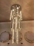 Glass Shisha TiO Rainbow Coating Machine , Crystal Chandelier, Amber Crystal