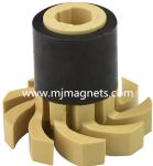 Injection molded magnet for propellers