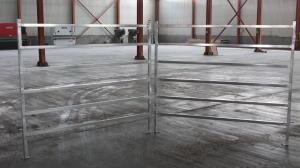 Quality Cow Fence Panels Gate Cattle Yard Fence Heavy Duty 6 Oval 1.6mm thick 1.8Mx2.1M wholesale