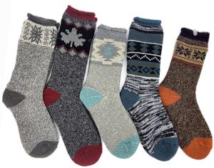Quality Outdoor Funky Mens Socks Jacquard Melange Boots Socks Ladies wholesale