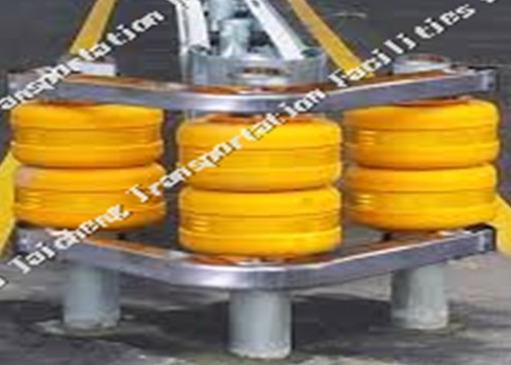 High Acid & Alkali Resistance Rotating Roller Crash Barrier For Road Traffic