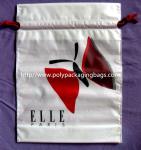 White Drawstring Plastic Bags