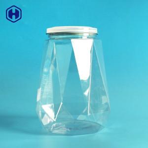 Quality Durable Reusable Transparent Cylinder Container Eco Friendly 1630ml wholesale