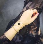 brand jewelry bracelet 18k gold with yellow gold or white gold