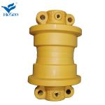 Excavator Flanged Track Rollers YC85 Single Flange OEM Rollers