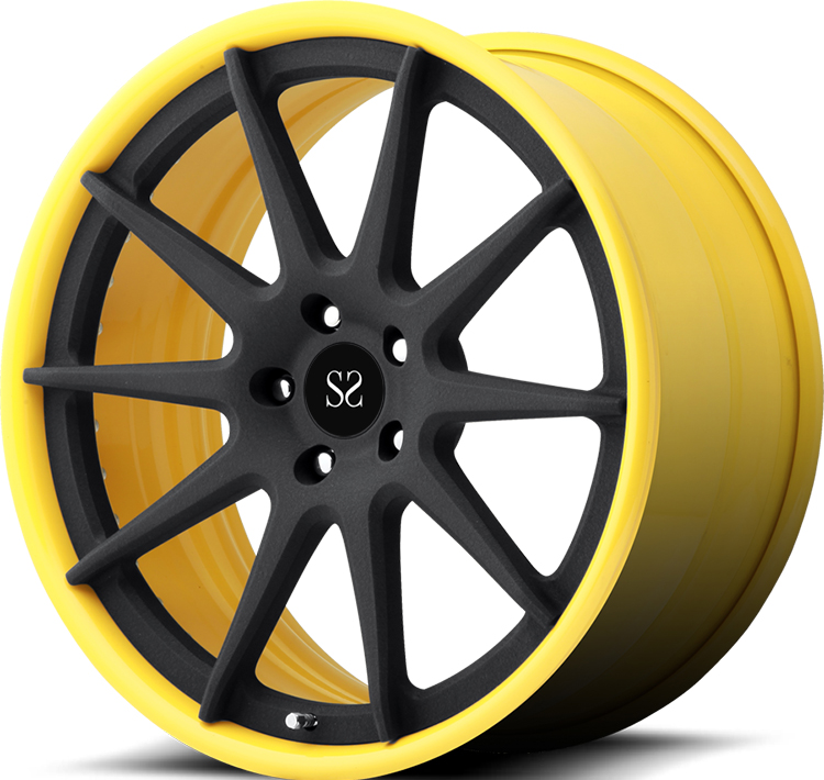 18 19 20 21 22 Inch 5x112 Slk Class Wheels 2 Pc Forged Aluminum Alloy A6061 T6 Styling Custom Rims