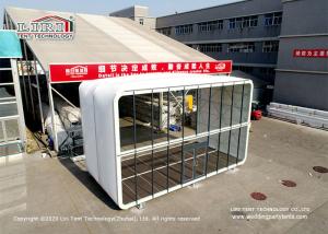 Quality Modular Capsule Box Hotel Luxury Glamping Tents For Catering / Banquet wholesale