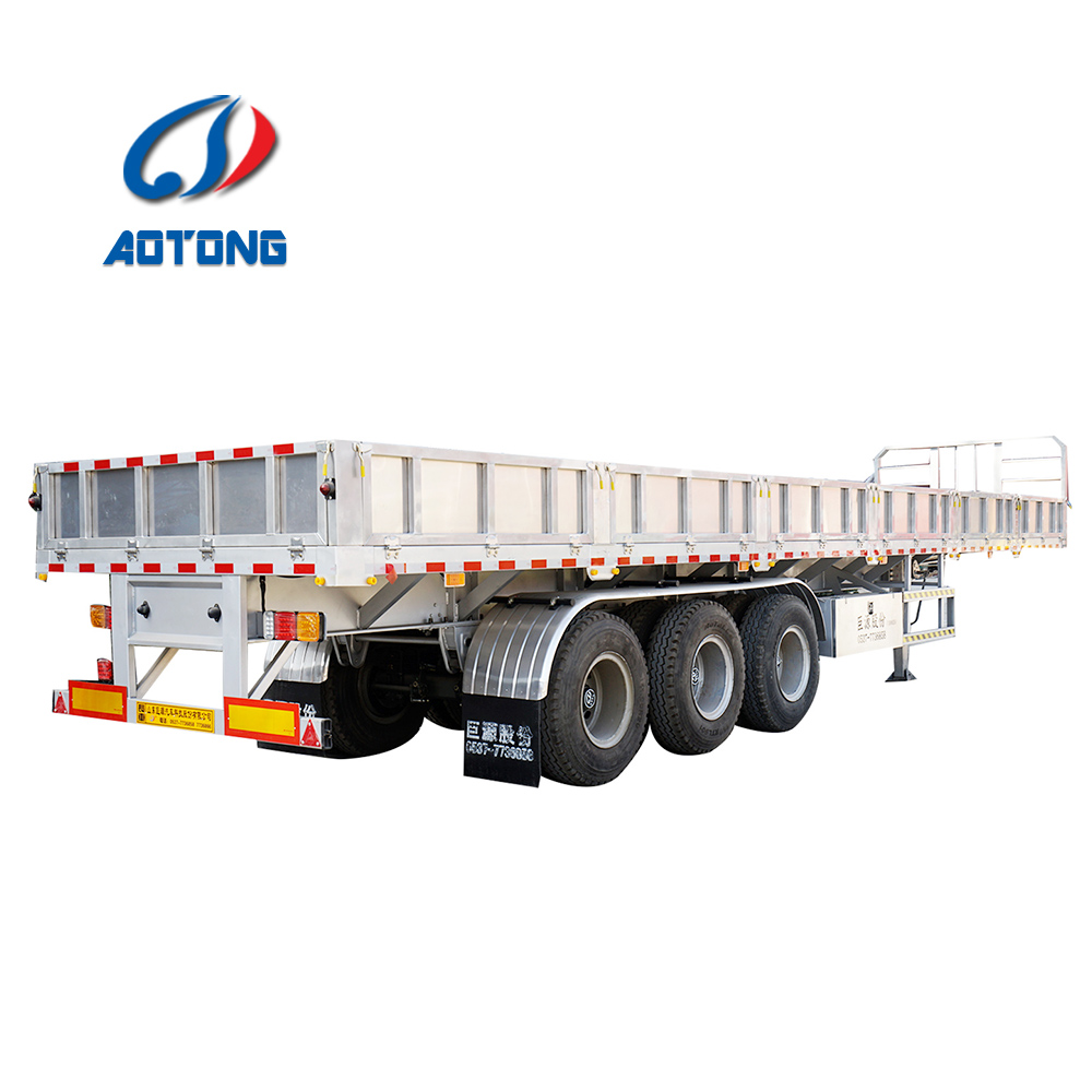 53ft Enclosed Box Cargo Dry Wing Van Truck Semi Trailer with 30-100T Max Payload