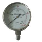 400 Mbar 3 Inch 75MM Lower Mount Capsule Pressure Gauge 1/4 BSP