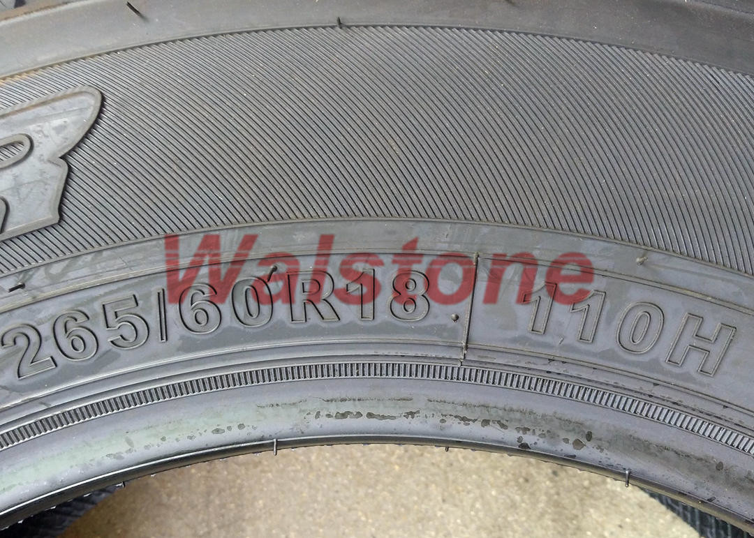 Crossover 265/60R18 100/104V Highway Tread Tires Sporty Look 18 Inch Size