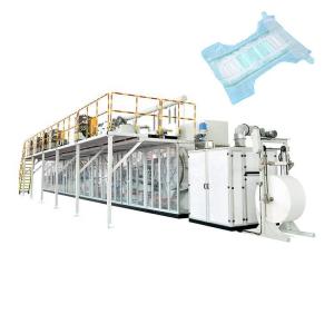 Quality Industrial Baby Diaper Production Equipment High Speed Design wholesale