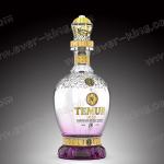 1300g Vodka Glass Personalised , 750ml Glass Spirit Bottles