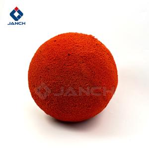Quality Sponge Rubber Concrete Pump Cleaning Ball Customized DN125 wholesale