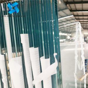 Quality 19mm Clear Toughened Heat Soaked Glass 3/4 Inch Clear HST Glass wholesale