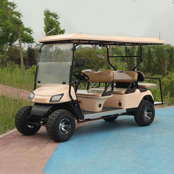 ODM 6 Seater Legal Street Electric Golf Cart With Lithium Battery And Off-Road