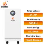 51.2V 300Ah 15.36kwh home energy storage battery lifepo4 lithium battery Energy