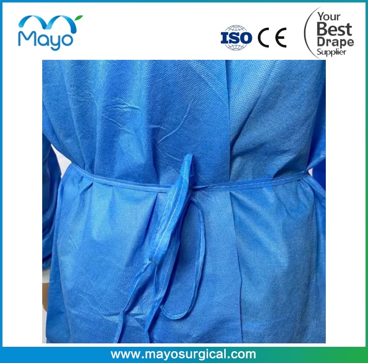 Single Use Medical Protective Gown ISOLATION GOWN PP 30GR