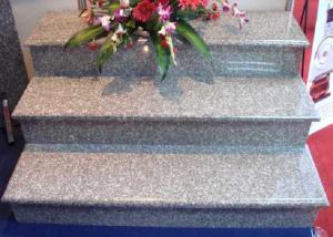 Quality Straight Granite Step Treads 2.79g / Cm3 Bulk Density 8.6 Hardness wholesale