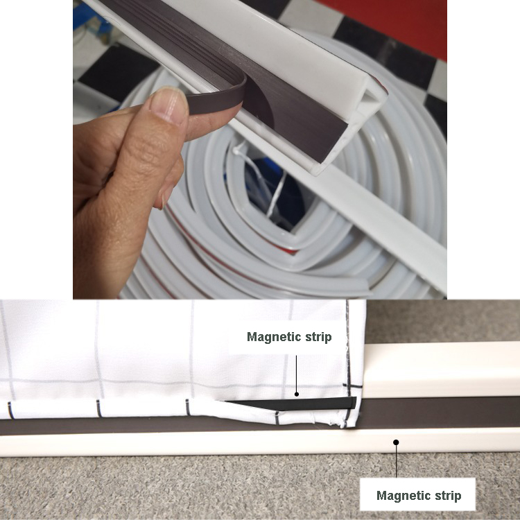 Extrusion Water Retaining Strip for Shower Threshold 15mm Thickness Bathroom Barrier