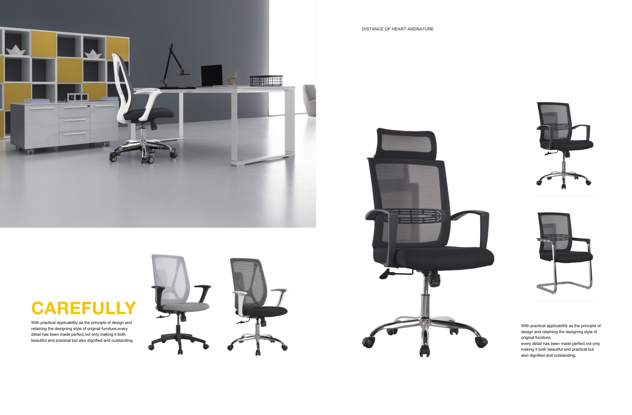 Study Chair Computer Ergonomic Staff Task Mesh Office Seat Chair Office Chairs