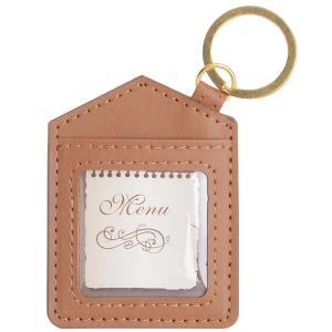 Quality Promotional PU Keychain 6*8cm PU Logo Customized wholesale
