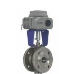 Dn65 Flange Connection Heavy Duty Electric Motorized Ball Valve