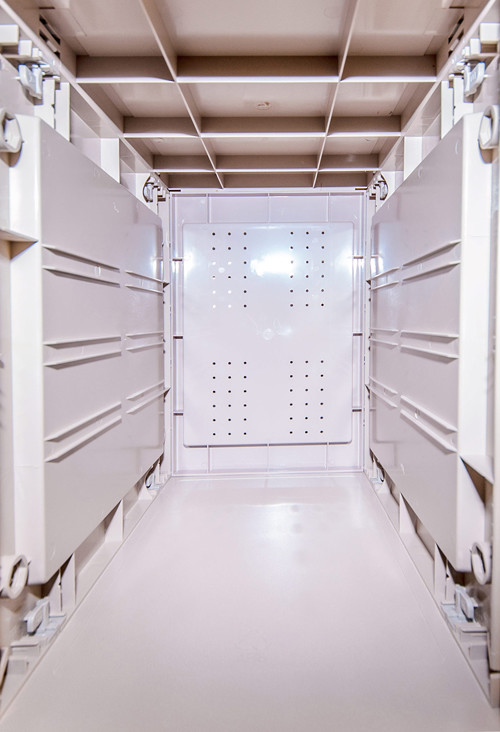Keyless Coin Operated Lockers H1810 * W310 * D460mm Rust Proof For Supermarket