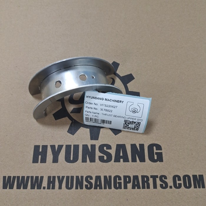 Excavator Parts Cummins Crankshaft Thrust Bearing 3978822 3901140 For 6BT