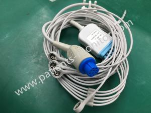 Quality GE Datex 5-Lead 10Pins ECG Cable REF DLG-011-05 Reusable Compatible Medical Accessories wholesale