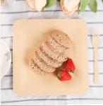 ODM Square Compostable Bamboo Picnic Plates 25x25 Cm